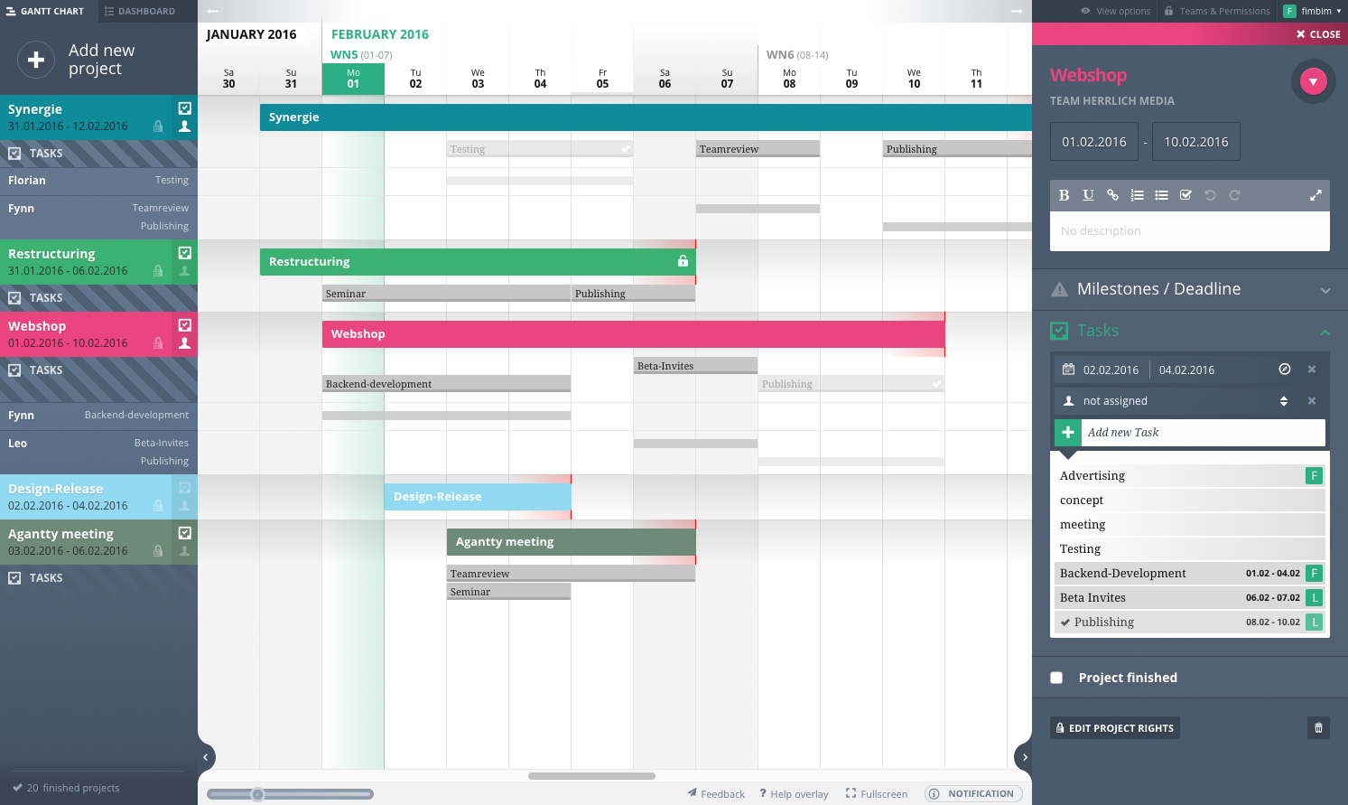 Gantt Chart Application Mac