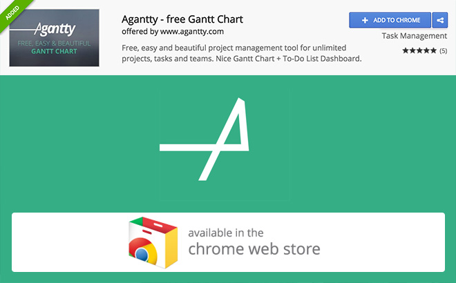 Chrome Gantt Chart